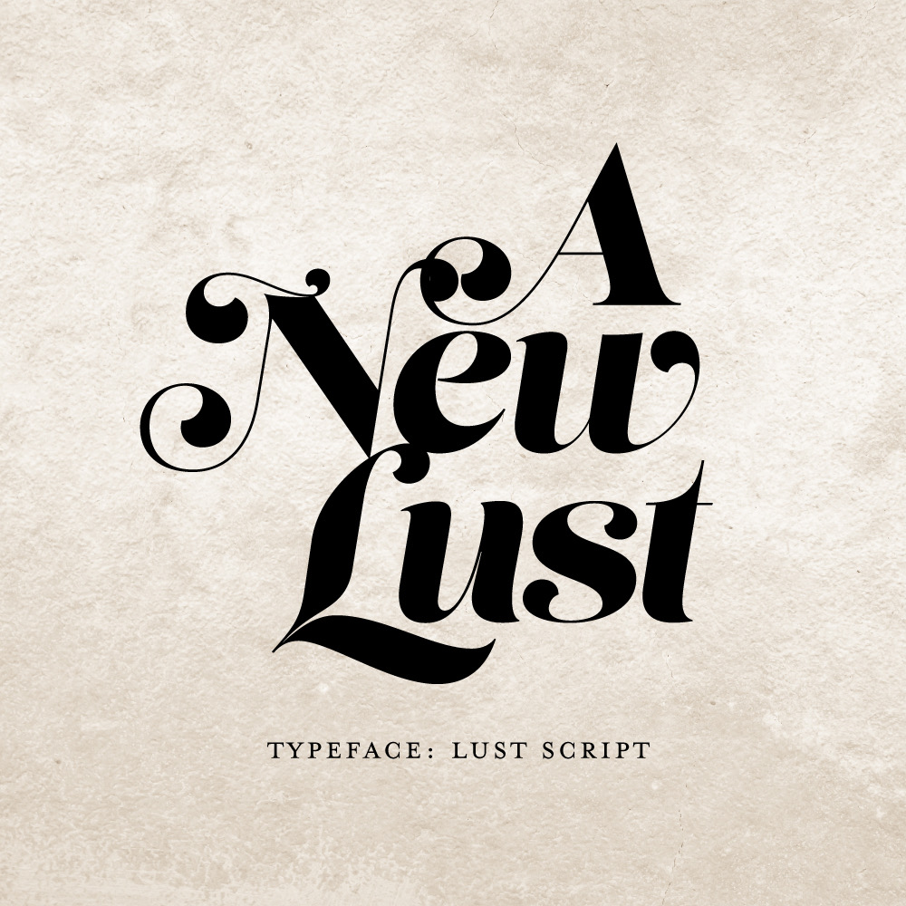 Lust Typeface